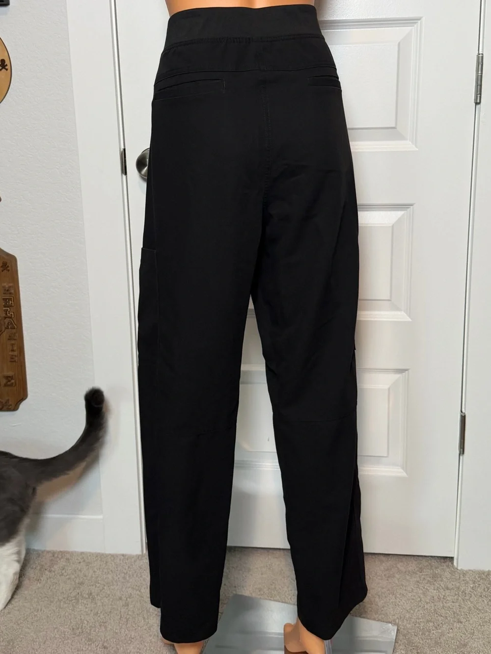 FIGS Men’s Axim Cargo Scrub Pants Black XL SHORT Technical Collection T2001S